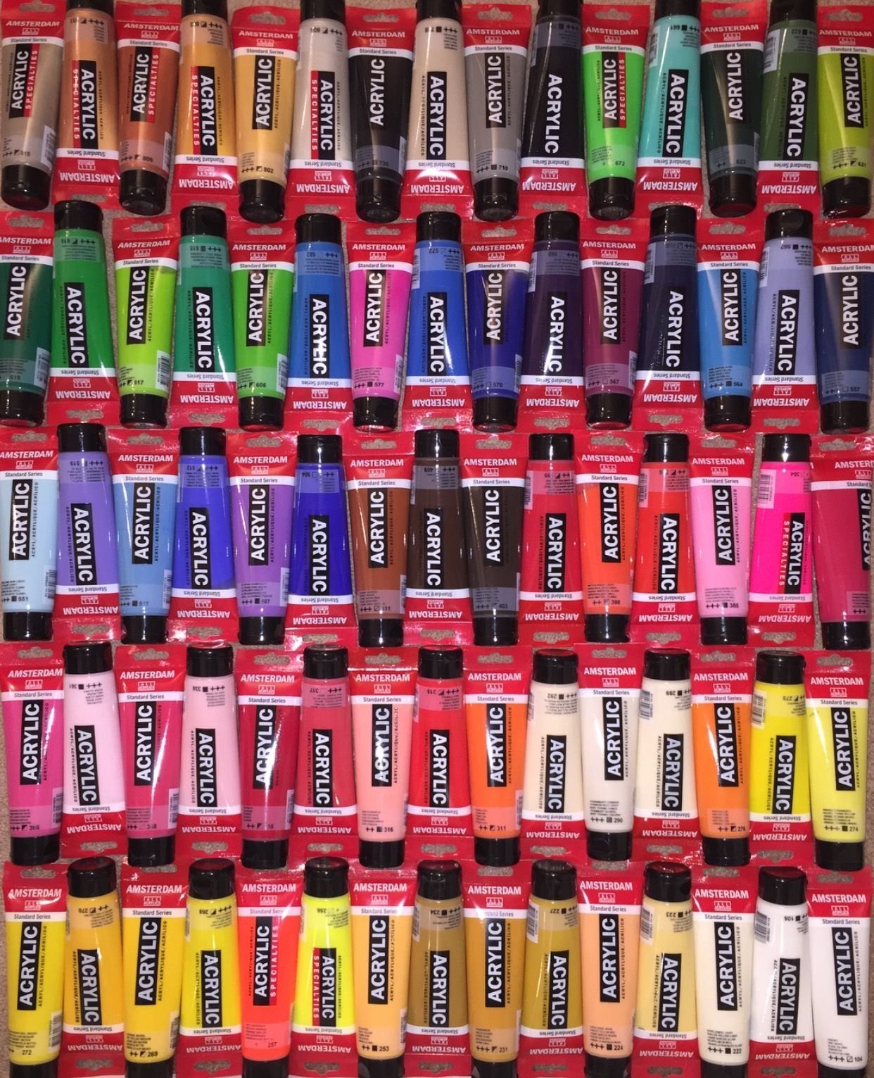 Amsterdam Standard Series acrylic paint tube