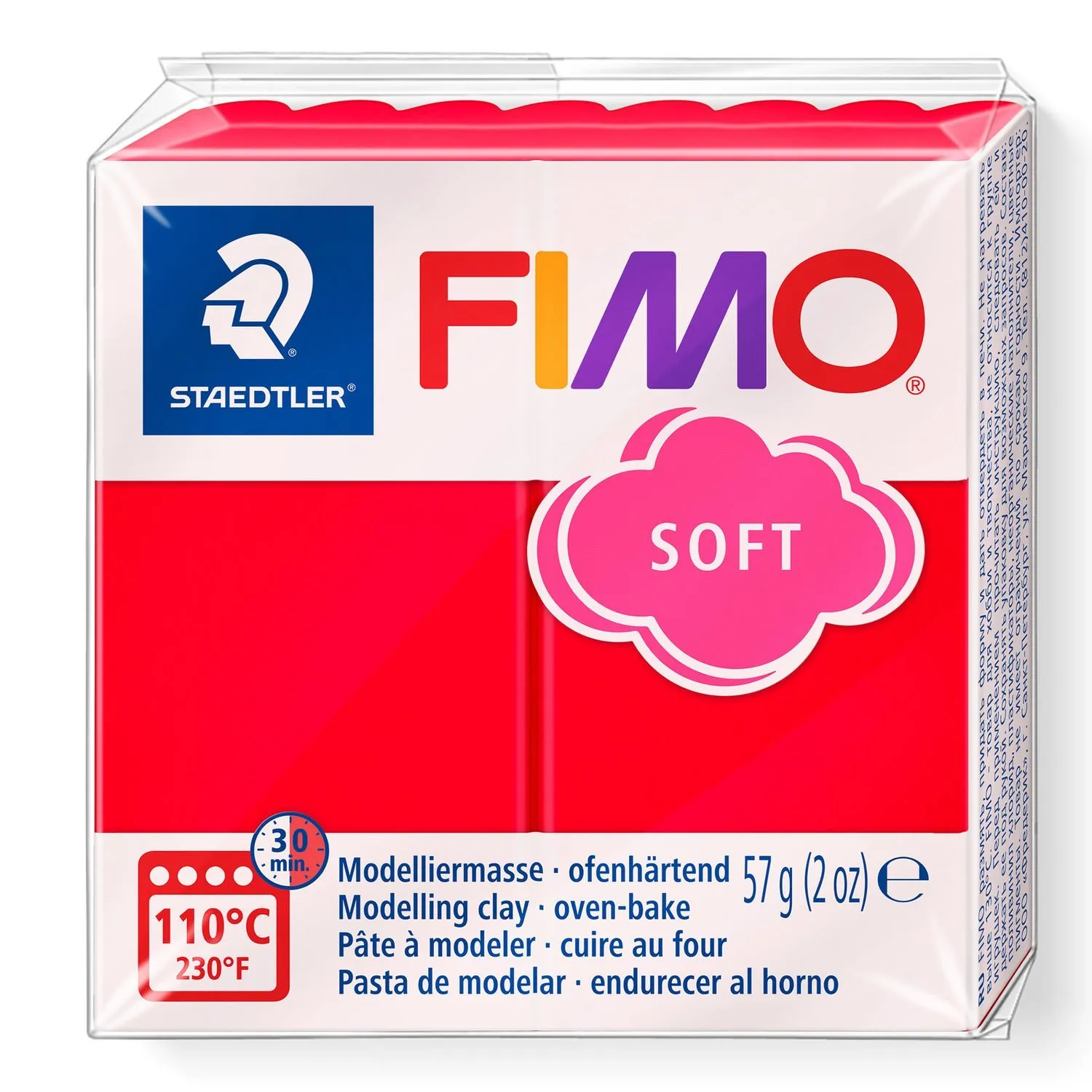 STAEDTLER FIMO soft - Oven-hardening modeling clay - Staedtler - 6