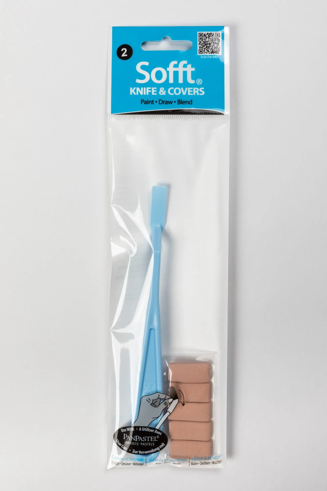Knife & Covers - No. 2 Flat - Knives &amp; Covers - Soft