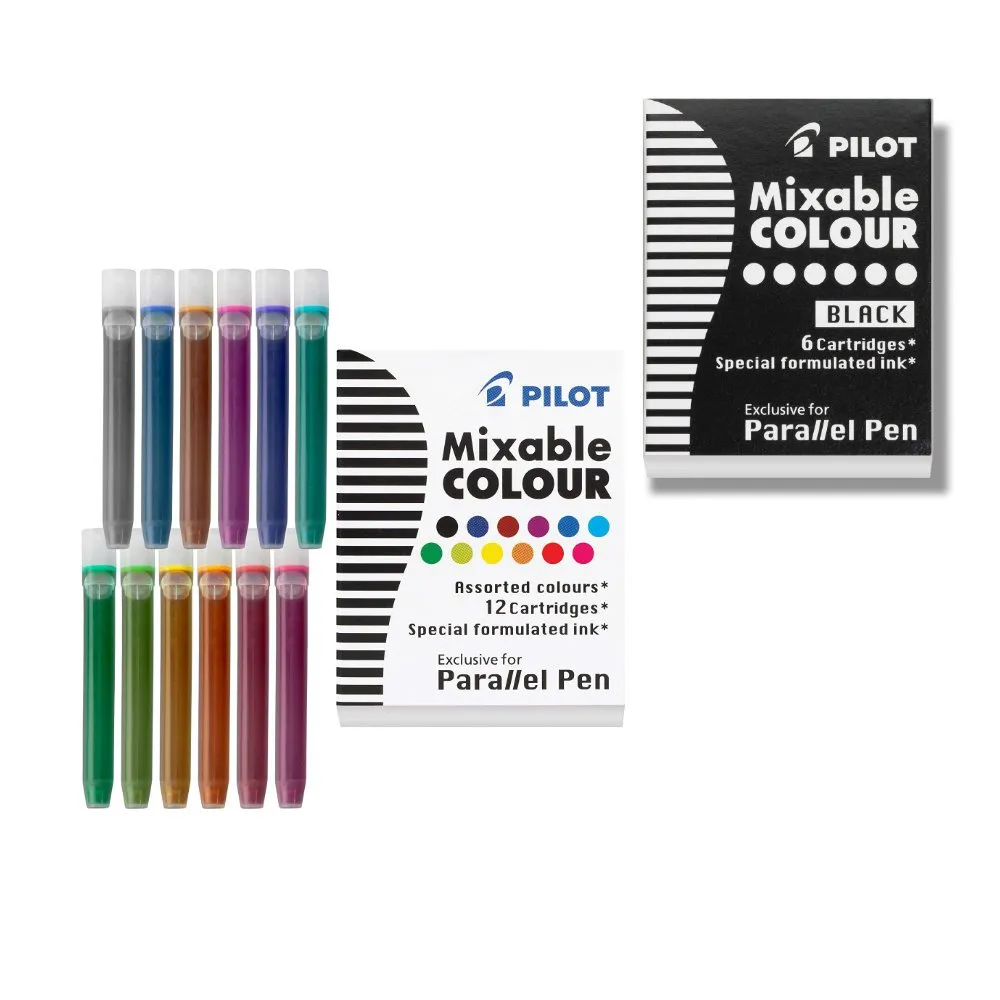 PILOT Parallel Ink Refills for Calligraphy Pens - colors - Pilot