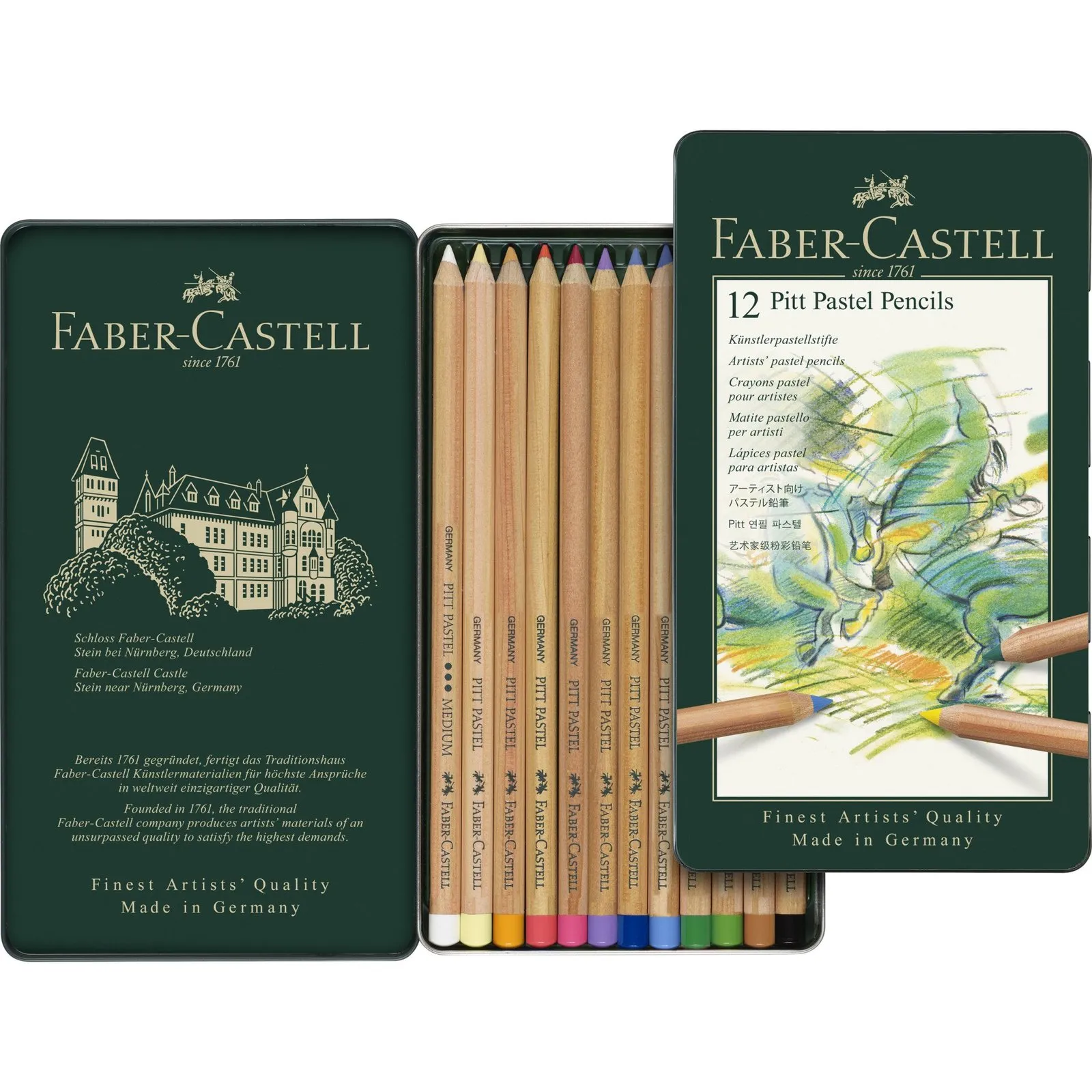 PITT Pastel Pencils - colors - Faber Castell - 3