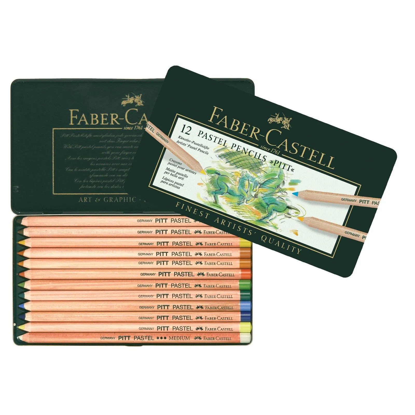 PITT Pastel Pencils - colors - Faber Castell - 4