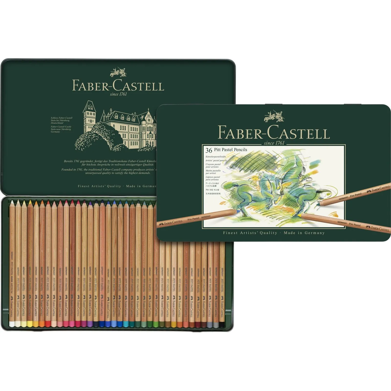 PITT Pastel Pencils - colors - Faber Castell - 7
