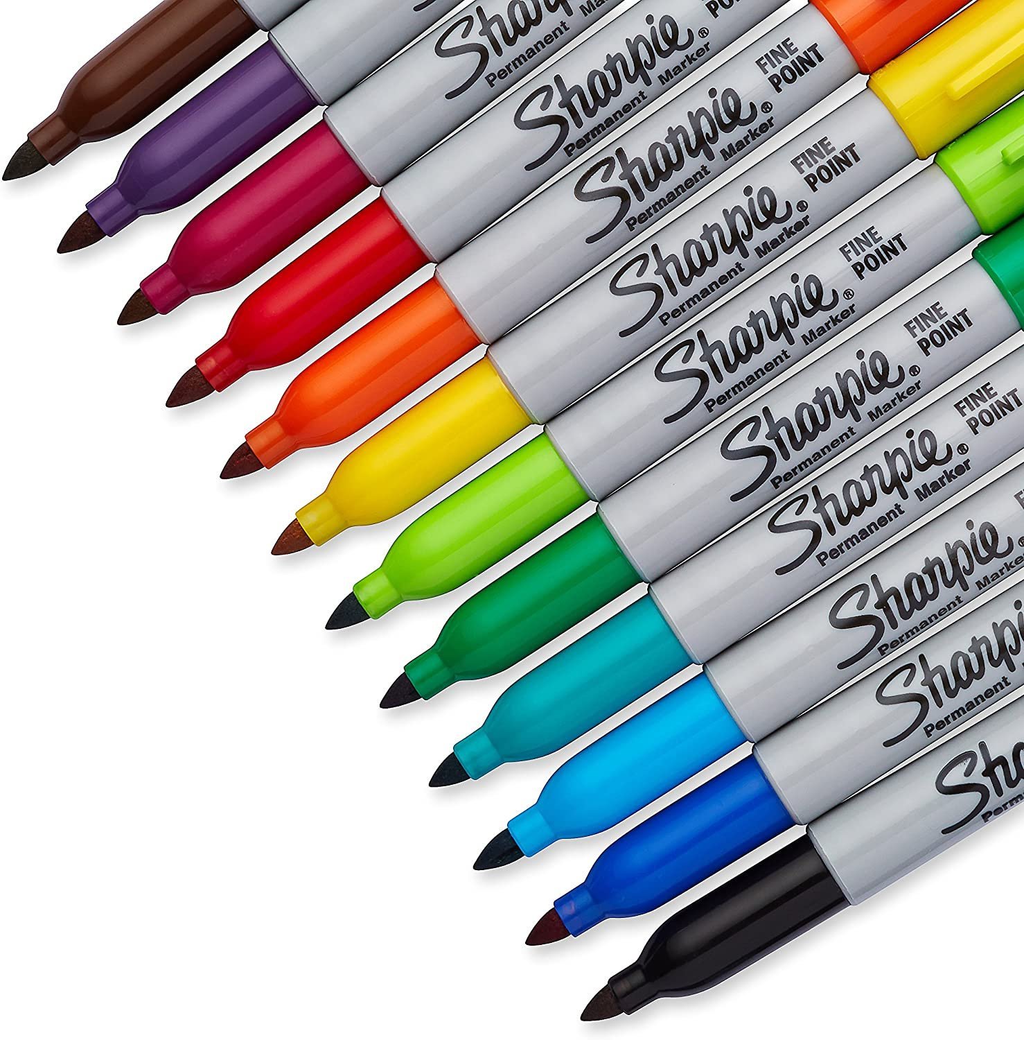 Sharpie Fine Point Permanent Marker - colors - Sharpie - 4
