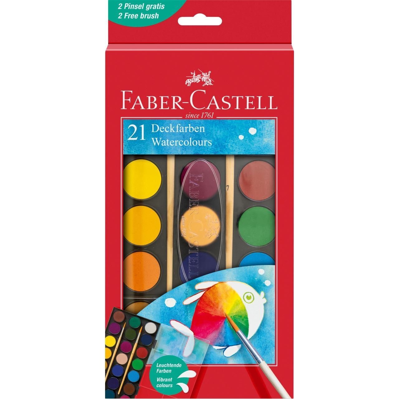 Watercolour paint box - colors - Faber Castell - 3