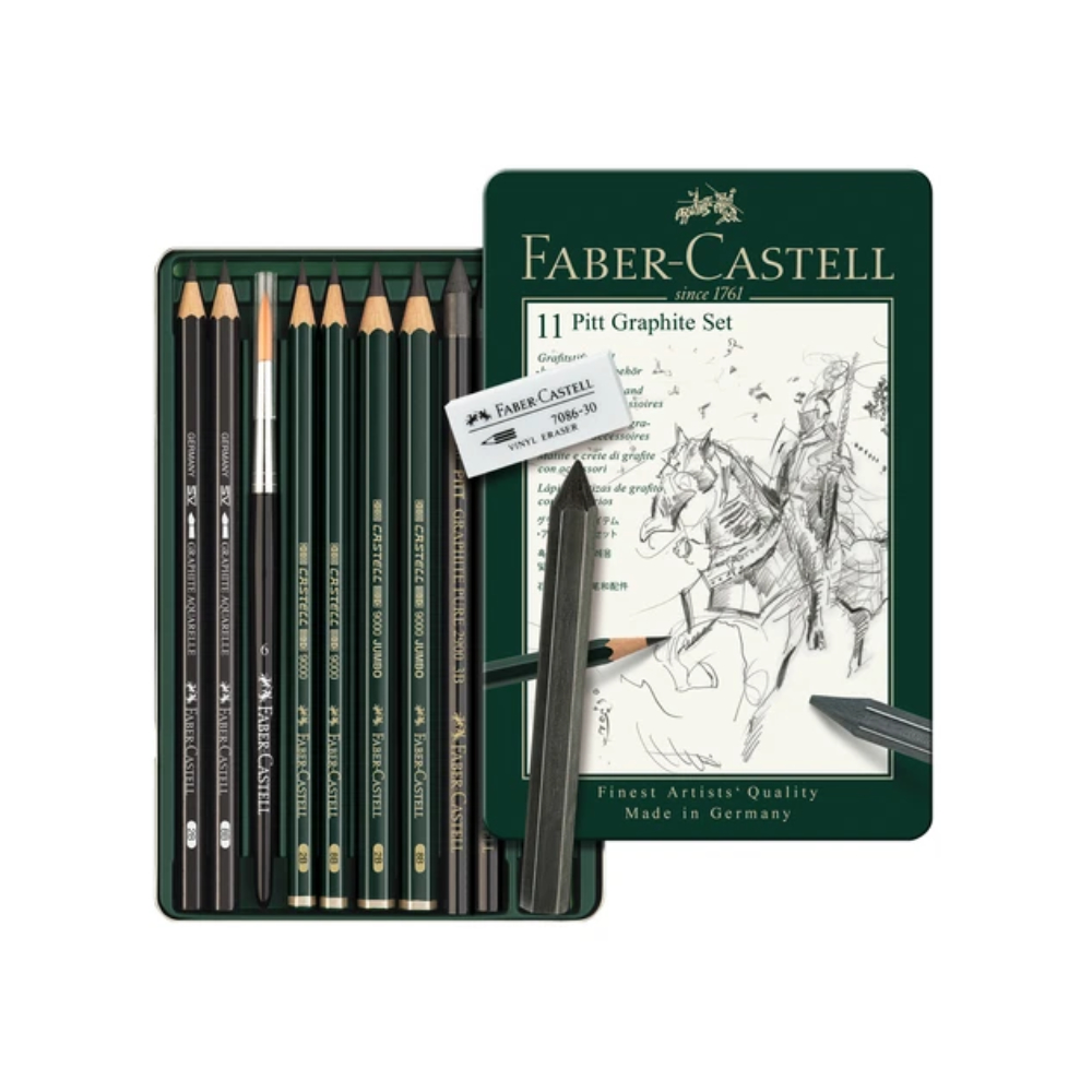 Faber-Castell Pitt Graphite Set, 11er
