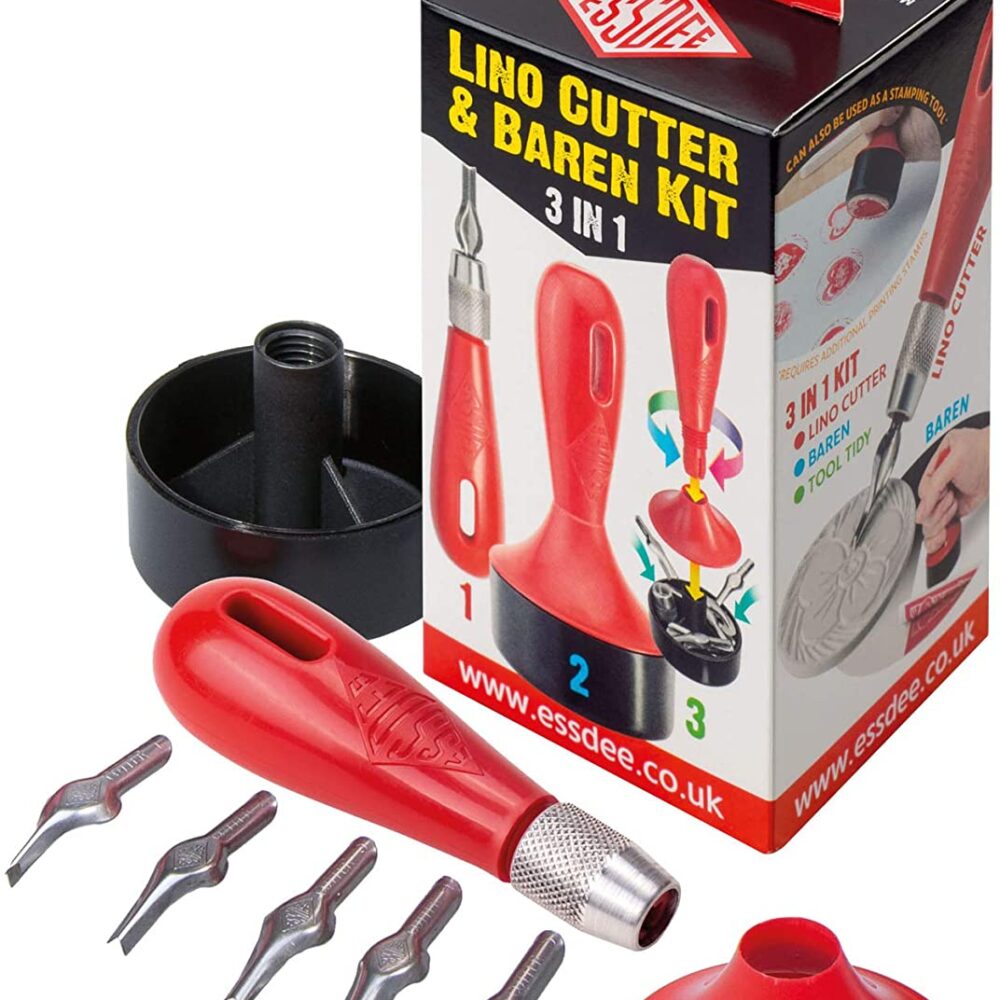 Colorfin Lino Cutting Baren Kit