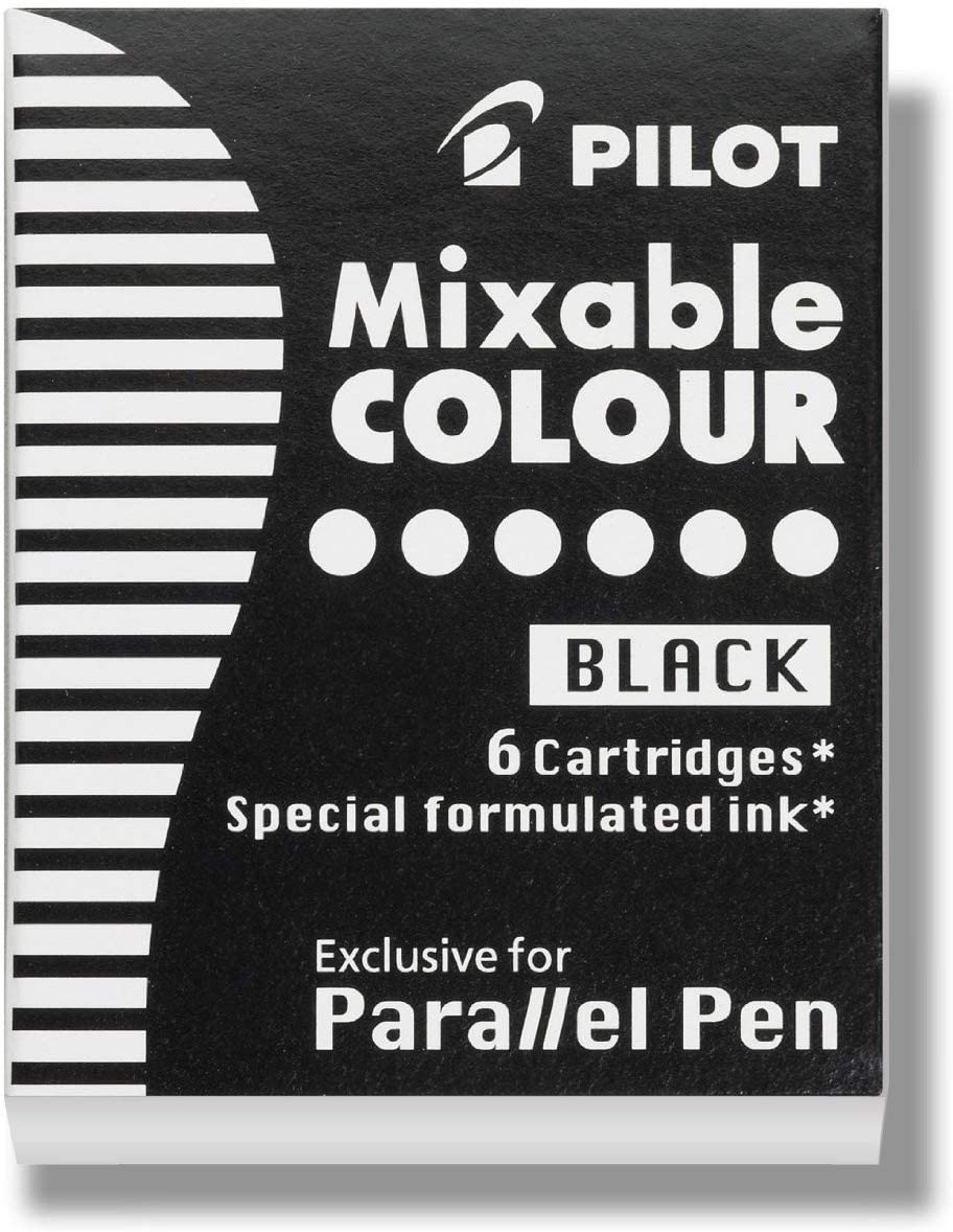 PILOT Parallel Black Ink Refills for Calligraphy Pens