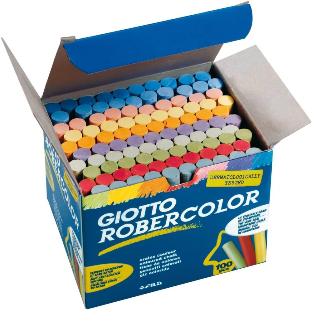 Giotto  Assorted Chalk, Multi-Coloured